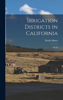 Irrigation Districts in California