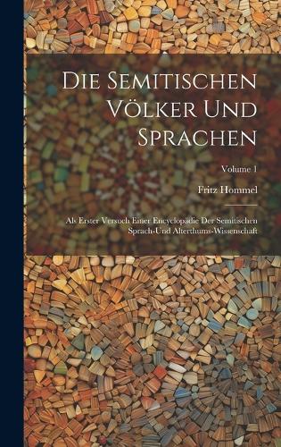 Die Semitischen Völker Und Sprachen