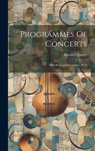Programmes Of Concerts