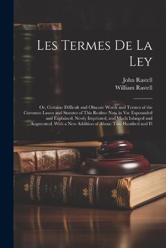 Les Termes De La Ley