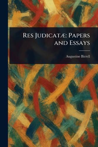 Res Judicatæ