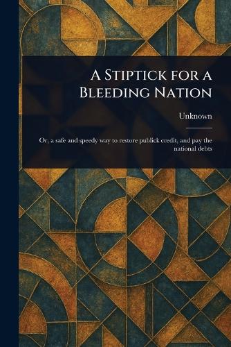 A Stiptick for a Bleeding Nation