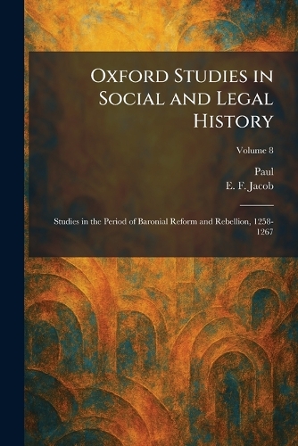 Oxford Studies in Social and Legal History