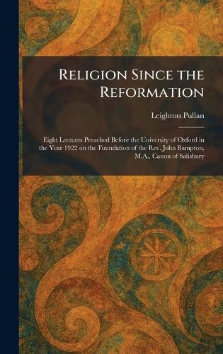 Religion Since the Reformation