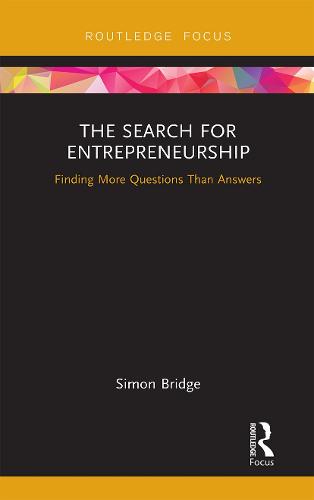 The Search for Entrepreneurship