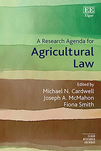A Research Agenda for Agricultural Law