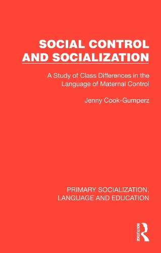 Social Control and Socialization