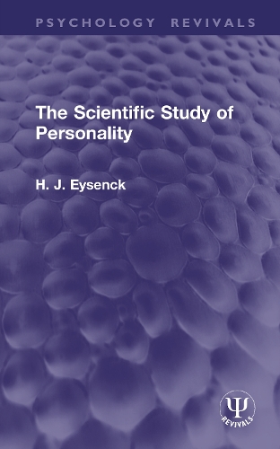 The Scientific Study of Personality