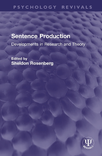 Sentence Production