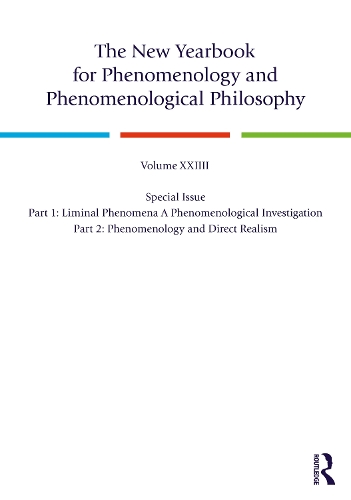 The New Yearbook for Phenomenology and Phenomenological Philosophy