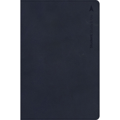 CSB Student Study Bible, Navy Leathertouch