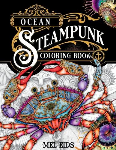 Ocean Steampunk Coloring Book for Adult Relaxation