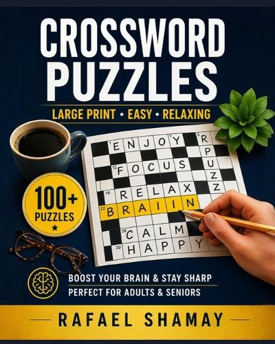 Crossword Puzzle Book for Adults