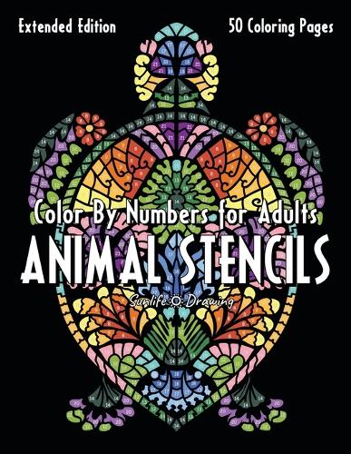 ANIMAL STENCILS Color By Number