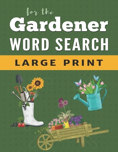 Word Search Puzzle Book For Gardeners