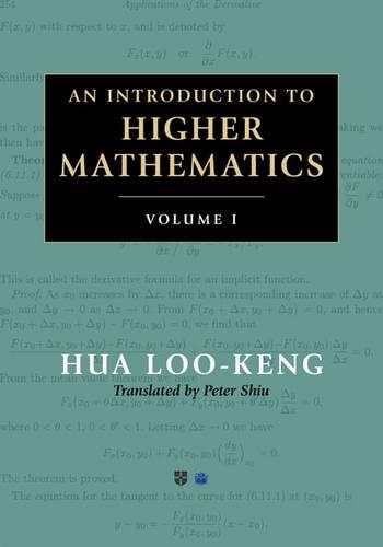 An Introduction to Higher Mathematics 2 Volume Set