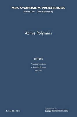 Active Polymers: Volume 1190