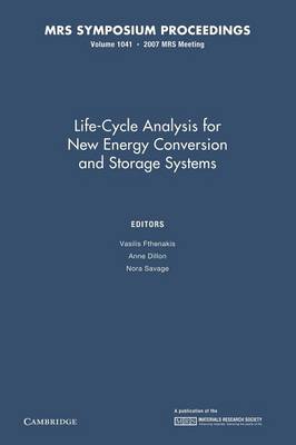 Life-Cycle Analysis for New Energy Conversion and Storage Systems: Volume 1041