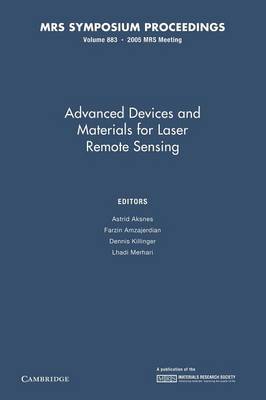 Advanced Devices and Materials for Laser Remote Sensing: Volume 883