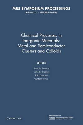 Chemical Processes in Inorganic Materials: Volume 272
