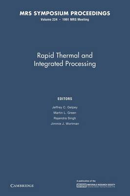Rapid Thermal and Integrated Processing: Volume 224