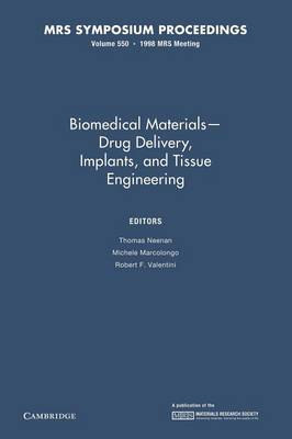 Biomedical Materials - Drug Delivery, Implants, and Tissue Engineering: Volume 550