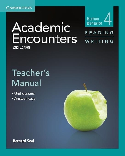 Academic Encounters Level 4 Teacher's Manual Reading and Writing