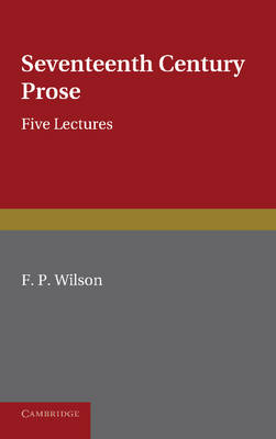 Seventeenth Century Prose