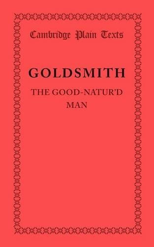 The Good-Natur'd Man