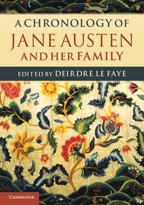 A Chronology of Jane Austen and her Family