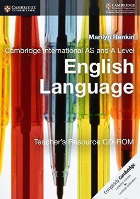 Cambridge International AS and A Level English Language Teacher's Resource CD-ROM