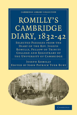 Romilly's Cambridge Diary, 1832–42