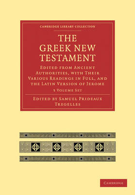 The Greek New Testament 7 Volumes in 5 Paperback Pieces