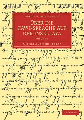 Über die Kawi-sprache auf der Insel Java