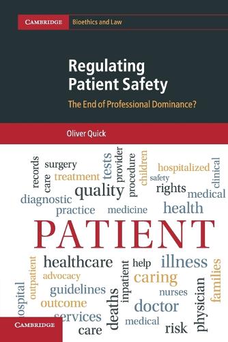 Regulating Patient Safety