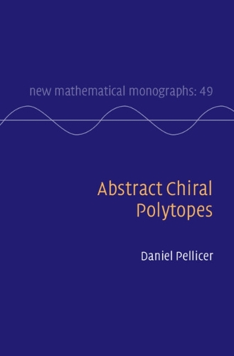 Abstract Chiral Polytopes