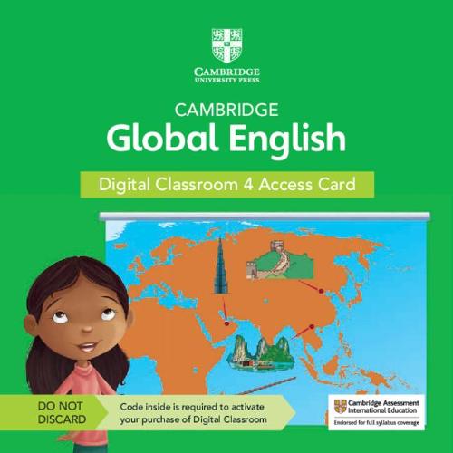 Cambridge Global English Digital Classroom 4 Access Card (1 Year Site Licence)