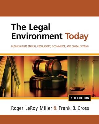 The Legal Environment Today