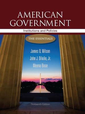 American Government: Institutions and Policies