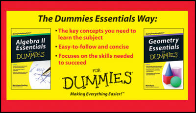 Algebra II & Geometry Essentials for Dummies Bundle