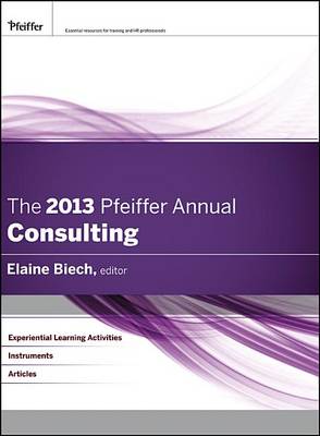 The 2013 Pfeiffer Annual