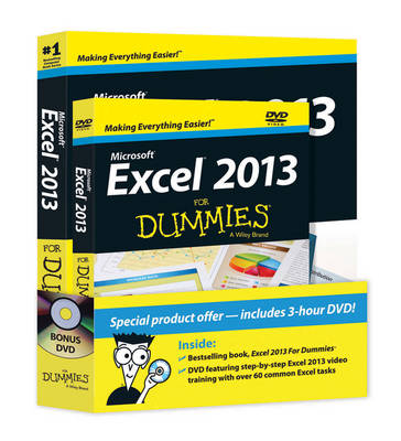 Excel 2013 For Dummies, Book + DVD Bundle