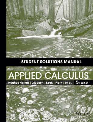 Student Solutions Manual to accompany Applied Calculus