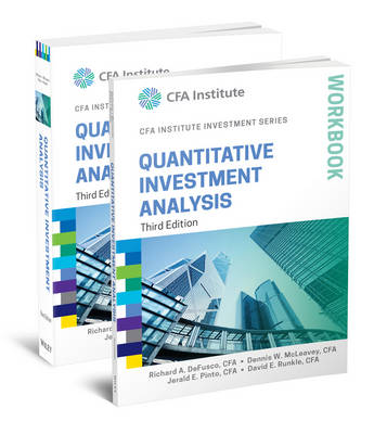 Quantitative Investment Analysis, 3e Book and Workbook Set