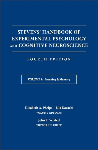Stevens' Handbook of Experimental Psychology and Cognitive Neuroscience, Learning and Memory