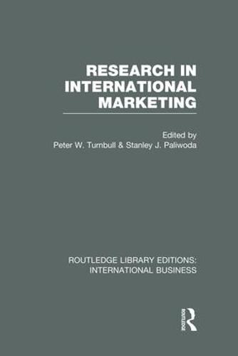 Research in International Marketing (RLE International Business)