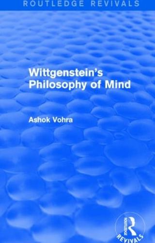 Wittgenstein's Philosophy of Mind (Routledge Revivals)