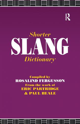 Shorter Slang Dictionary