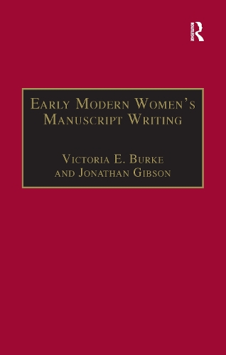 Early Modern Women's Manuscript Writing
