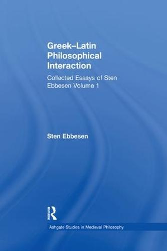 Greek–Latin Philosophical Interaction
